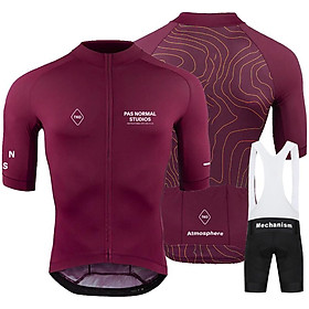 2023 PNS đạp xe đạp đồng phục xe đạp đi xe đạp mùa hè đặt áo xe đạp mtb mặc quần áo đi xe đạp thoáng khí Color: Cycling Set 8 Size: XS