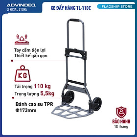 Mua Xe Đẩy Hàng 2 Bánh Rút Gọn Advindeq TL-110C - Hàng Chính Hãng