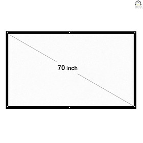 Màn hình máy chiếu H70 70'' HD 16:9 70 Inch có thể gấp gọn tiện dụng