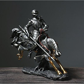 Mua Tượng kị sĩ điêu khắc tinh tế mang phong cách tân cổ điển sang trọng KS01A
