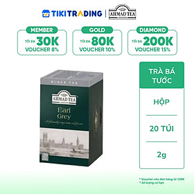 Trà bá tước Ahmad Tea Hộp 40g (20 gói)