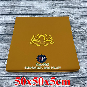 Mua Nệm Ngồi Thiền MANDALA 50x50x5cm Phật Giáo Và Yoga - Ruột Nệm Siêu Bền T60
