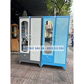 Mua Tủ sắt quần áo ngang 0.9m cao 1m8