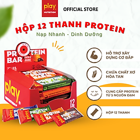 Hộp 12 thanh protein PLAY