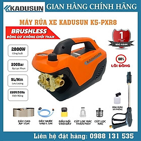 Mua Máy phun xịt rửa  máy xịt rửa xe  phun áp lực cao mô tơ cảm ứng từ dây đồng  điều chỉnh áp lực nước  tự hút nước thông minh