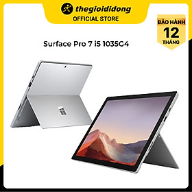 Mua Laptop Surface Pro 7 i5 1035G4/8GB/128GB/Touch/Win10 - Hàng chính hãng