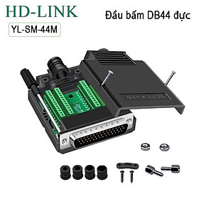 Mua Đầu bấm cổng COM DB44 HD-LINK YL-SM-44F đầu cái kèm vỏ ốp. Hàng chính hãng