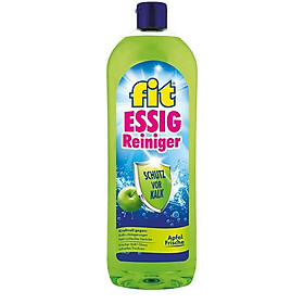 Nước tẩy rửa đa năng FIT Essig Reiniger, Nước tẩy rửa thiên nhiên gốc nấm táo tươi dung tích 1L