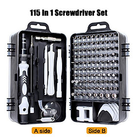 Mua Bộ Tua Vít Đa Năng 115 Chi Tiết  Đầu Vít Bằng Thép Hợp Kim HRC60  Có Từ Tính - Chuyên Sửa Điện Thoại  Laptop  Các Thiết Bị Điện Tử - Hàng Chính Hãng