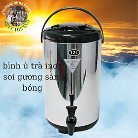 Mua Bình ủ trà sữa giữ nhiệt chuyên dụng cụ pha chế trà sữa bartender 6 lít  8 lít 10 lít  12 lít