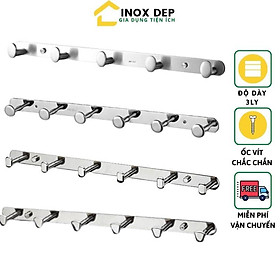 Mua Móc treo quần áo gắn tường Inox 304  Móc gắn tường treo đồ cao cấp chắc chắn sang trọng tiện lợi