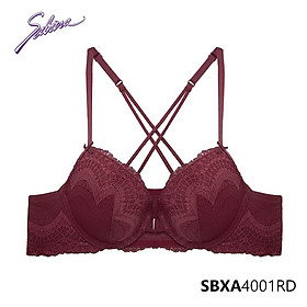 Áo Lót Mút Dày Nâng Ngực Phối Ren Sexy Màu Da, Trắng Hoặc Đỏ Fashion Gorgeous By Sabina SBXA4001