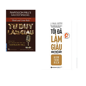 Hình ảnh Combo 2 cuốn sách: Tư Duy Làm Giàu - Những bài nói chuyện bất hủ của Napoleon Hill + Tôi đã làm giàu như thế đấy