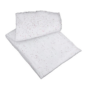 Christmas Snow Blanket Glittered Drape for Indoor Decoration Xmas Home Party