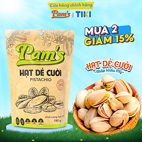 Hạt Dẻ Cười Không Tẩy Trắng Pams - Hạt Dẻ Nhập Khẩu Mỹ, Nhân Giòn Ngon, Dùng Ăn Kiêng Ăn Vặt