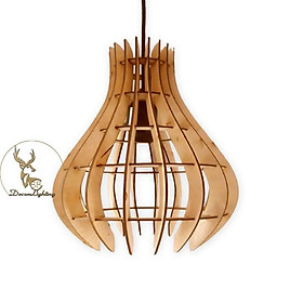 Đèn trang trí phòng khách,phòng ngủ,quầy bar cafe bằng gỗ kiểu dáng cao cấp LP0701