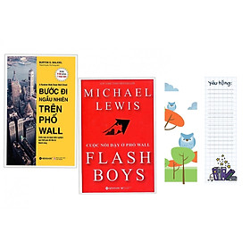 Combo 2 cuốn sách kinh tế khởi nghiệp: Bước Đi Ngẫu Nhiên Trên Phố Wall + Cuộc Nổi Dậy Ở Phố Wall (tặng kèm bookmark thiết kế aha)