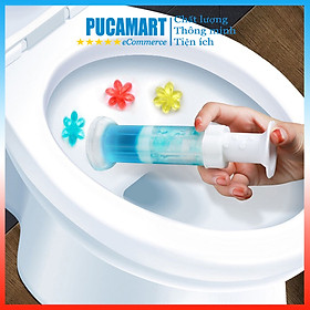 Mua Gel Thơm Khử Mùi Toilet  Bồn Cầu  Diệt Khuẩn Làm Sạch Toilet Hình Bông Hoa Nhiều Mùi - Pucamart