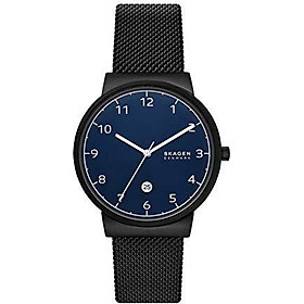 Skagen Men's Ancher Stainless Steel and Mesh Quartz Watch