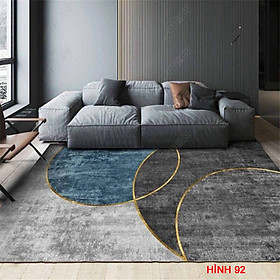 Thảm bali trải sàn in họa tiết 3d nhiều kích thước lựa chọn