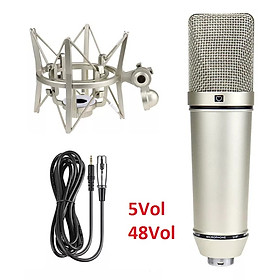 Mua Micro thu âm karaoke cao cấp U87 live stream game PK