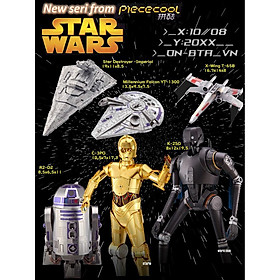 Mô Hình Lắp Ráp 3d Seri Star Wars - Piececool