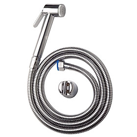 Mua Bộ xịt vệ sinh tăng áp cao  chất liệu nhựa ABS mạ Chrome Eurolife EL-X08 (Trắng bạc)