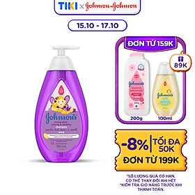 Dầu Gội Giúp Tóc Chắc Khỏe Cho Bé Gái Johnsons Active Kids Strong Healthy