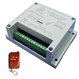 Mua Module  HTC TECH điều khiển đóng ngắt 4 Relay bằng sóng RF 433MHz  - BUX - Hàng Chính Hãng