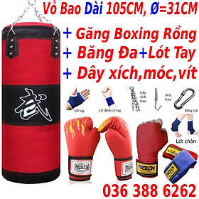 Vỏ Bao Cát Đấm Bốc Star Sport Đại Nam Sport DNS-80V