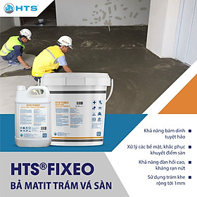 Mua Bả matit trám vá sàn HTS FIXEO 30kg