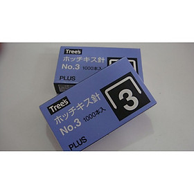 10 hộp kim bấm plus no.3
