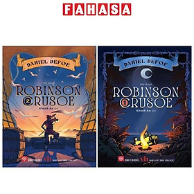 Hình ảnh Bộ Sách Robinson Crusoe - Tập 1 + 2 (Bộ 2 Tập)
