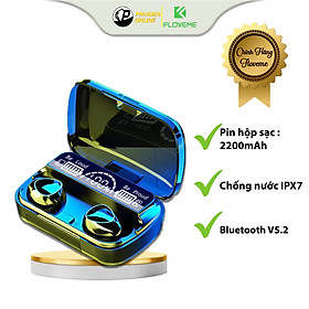 Mua Tai Nghe TWS M10 3500mah - Bluetooth 5.0 - Âm Thanh Nổi - Không Thấm Nước - Màn Hình LED - Điều Khiển Cảm Ứng - Hàng chính hãng