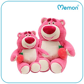 Gấu Bông Lotso Hugging Bear Cầm Dâu 35cm-70cm Cao Cấp Memon