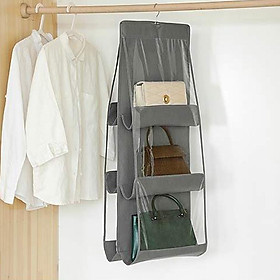 Túi treo giỏ xách 6 ngăn 3 tầng đa năng, tiện lợi 36x85cm