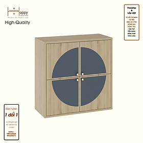 [Happy Home Furniture] BANA, Tủ lưu trữ 4 cửa mở, 70cm x 30cm x 70cm ( DxRxC), TCM_124