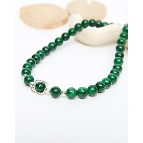 Vòng chuỗi hạt dây chuyền cổ đá thiên nhiên 8mm - Ngọc Quý Gemstones