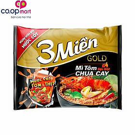 Mì 3 Miền tôm chua cay đb 75g-3403162