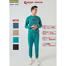 Đồ Bộ Nam CARDINA Chất Cotton Cao Cấp In Chữ Kiểu Dáng Thể Thao Khỏe Khoắn 2BTM07