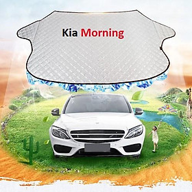 Bạt chắn nắng ô tô-Tấm chắn nắng kính lái ô tô KIA MORNING