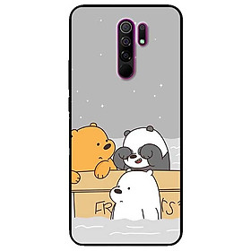 Ốp lưng dành cho Xiaomi Redmi 9 mẫu 3 Chú Gấu 1