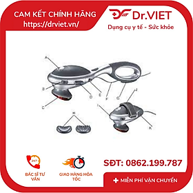 Máy massage cầm tay có đèn hồng ngoại Beurer MG70-Xuất xứ Đức,mát xa thư giãn toàn thân,giảm đau mỏi cơ,tuần hoàn máu