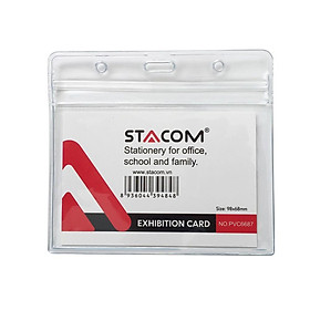 Thẻ đeo dựa dẻo chống nước STACOM/PVC6687 kích thước 98*68mm