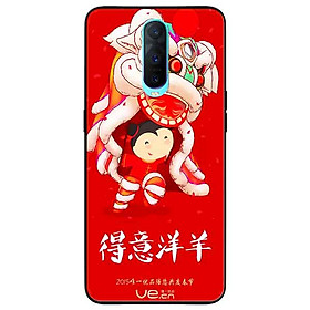 Ốp lưng in cho Oppo R17 Pro Mẫu Múa Lân