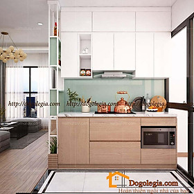 Mua Mẫu Tủ Bếp Gỗ Công Nghiệp Hiện Đại Size Lớn LG-TB008