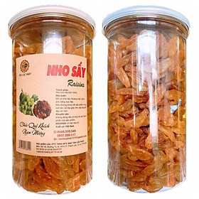 1KG NHO VÀNG SẤY KHÔ NHẬP KHẨU VỊ CHUA NGỌT TLP - COMBO 2 HŨ