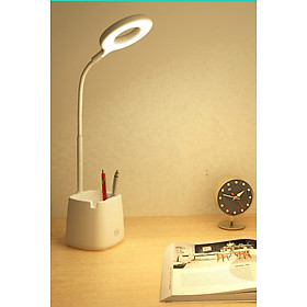 Đèn Bàn Học Đọc Sách LED Chống Cận 03 Chế Độ Ánh Sáng Vàng Bảo Vệ Mắt