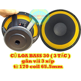 Mua CỦ LOA KARAOKE BASS 30 ( 3 TẤC ) GÂN VÀNG TỪ 170 COIL 66