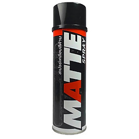 CHAI XỊT DƯỠNG BÓNG VÀ BẢO VỆ BỀ MẶT SƠN NHÁM LUBE71 MATTE SPRAY 600ML (NÂU)